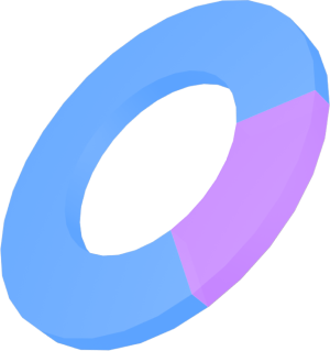 Donut chart icon
